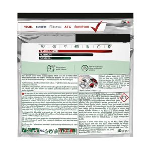 قرص ماشین ظرفشویی فیری پلاتینیوم رایحه لیمو بسته 96 عددی